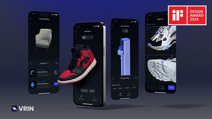 리빌더에이아이 ‘VRIN 3D’ 독일 iF 어워드 2024 2관왕