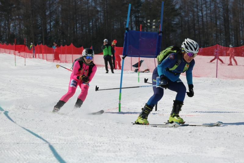 '2024 ISMF 아시안컵 산악스키대회' 스프린트 경기 장면 (사진제공=대한산악연맹)