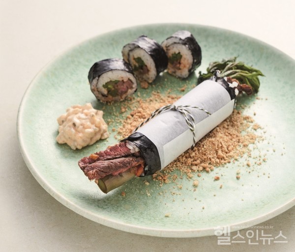 한우두릅김밥(출처=한우자조금)