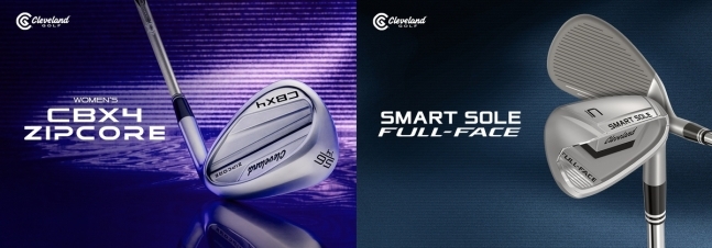 이미지=클리블랜드골프 여성전용 웨지(왼쪽)와 치퍼 / 제공=던롭스포츠코리아