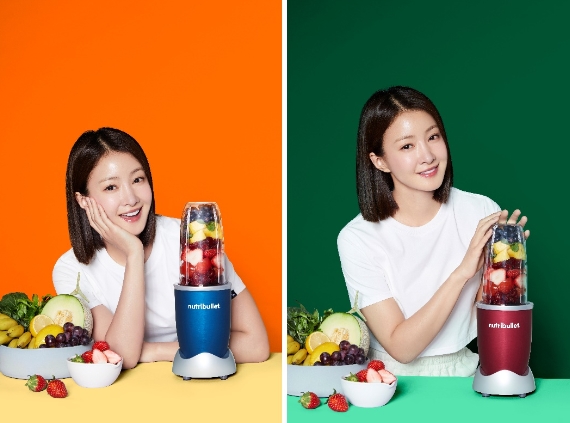 뉴트리불렛 브랜드 앰버서더 이시영과 함께하는 PUSH? WOW! 캠페인 이미지