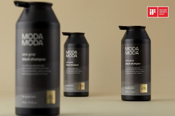모다모다, 제로 그레이 블랙 샴푸 ‘iF 디자인 어워드 2024’ 본상 수상
