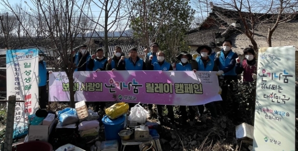 주택 내외 쓰레기 정리 정돈 / 사진=보성군 제공