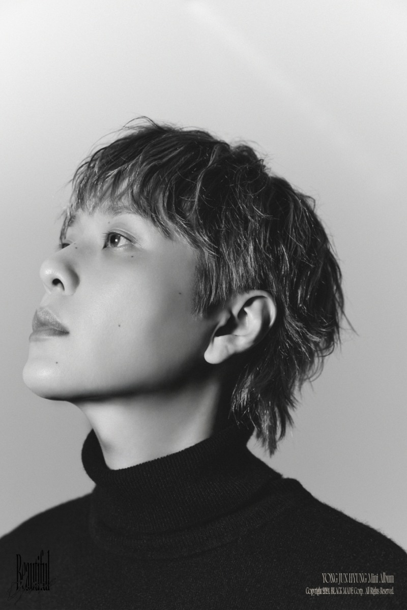 용준형, ‘Beautiful Dystopia’ 새로운 분위기 예고…흑백 이미지 속 딥한 매력