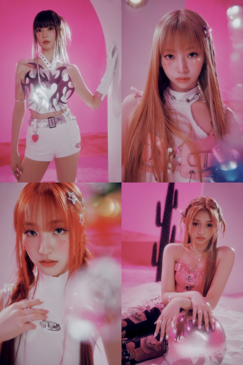 유니스, 진현주X나나X젤리당카X방윤하 미니 1집 스토리 버전 개인 콘셉트 포토 공개…‘통통 튀는 매력’