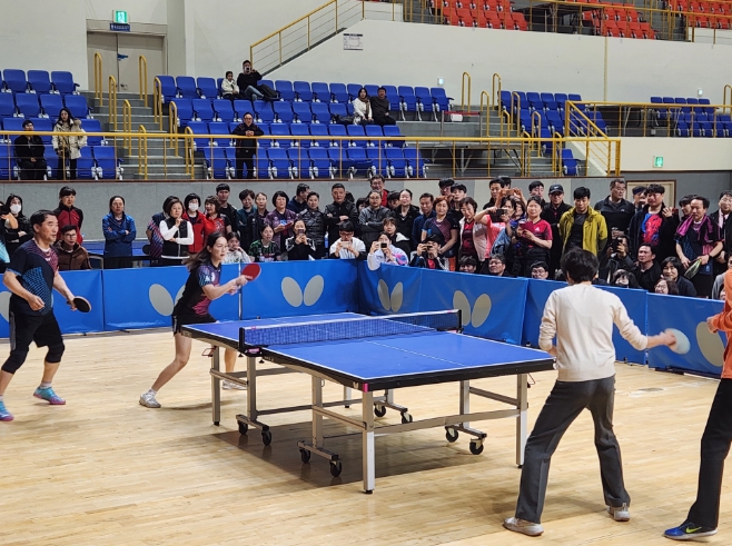 사진=제10회 현정화배 영광 전국오픈 탁구대회
