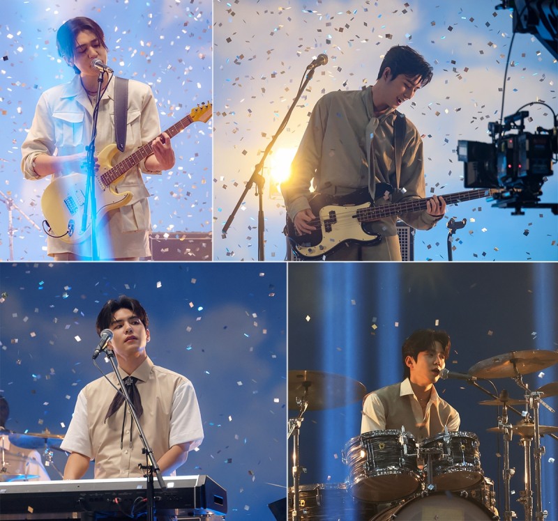 DAY6, 신곡 ‘Welcome to the Show’ 뮤직비디오 비하인드 컷 공개…'완전한 DAY6'가 가진 환한 에너지