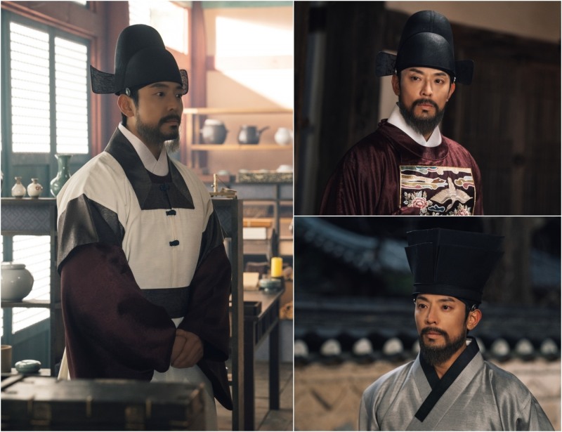 ‘세자가 사라졌다’ 김주헌, 진중한 눈빛X날카로운 카리스마 지닌 조선 최고 순정남 변신