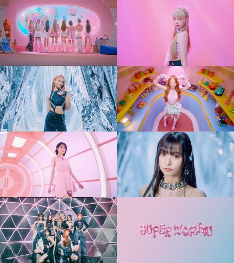 유니스, 데뷔곡 ‘슈퍼우먼’ 뮤직비디오 티저 공개…러블리한 여덟 슈퍼우먼의 등장