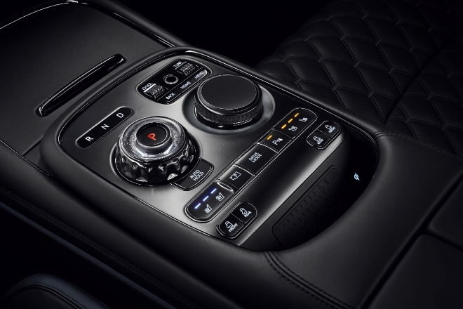 제네시스 G90 블랙 콘솔 / 사진=제네시스 제공