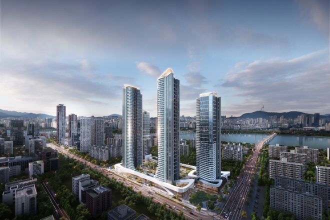 여의도 한양 조감도 / 사진=포스코이앤씨 제공