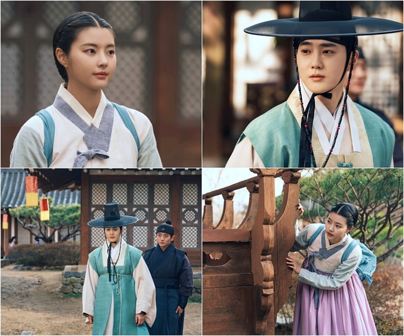 ‘세자가 사라졌다’ 아련한 표정의 수호 VS 몰래 뒤쫓는 홍예지, 세자와 예비 세자빈의 묘한 미행 현장 포착