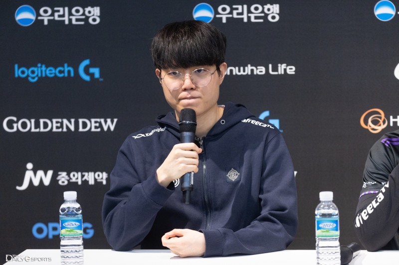 '커즈' 문우찬, "한화생명 가장 무섭다... PO서 디플러스 만나고 싶어"