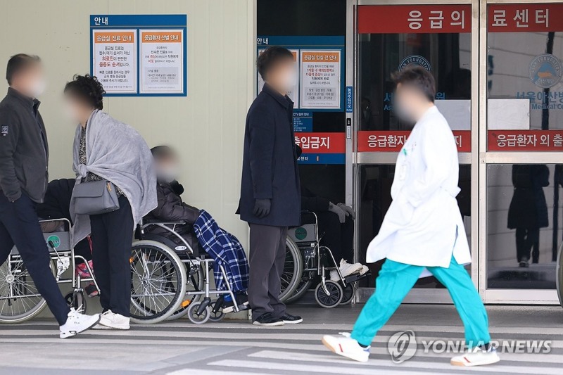 대학병원 응급 의료 센터(사진=연합)