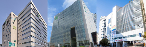 (왼쪽부터)서울부민병원,해운대부민병원,부산부민병원