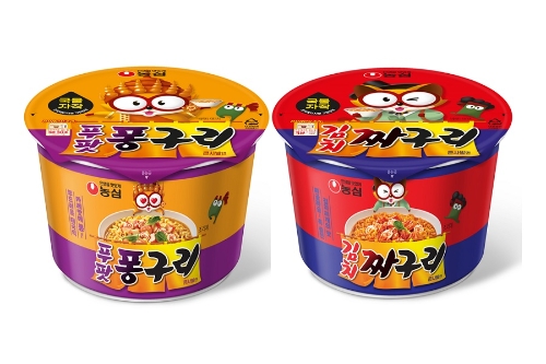농심, 푸팟퐁구리 큰사발면·김치짜구리 큰사발면 출시