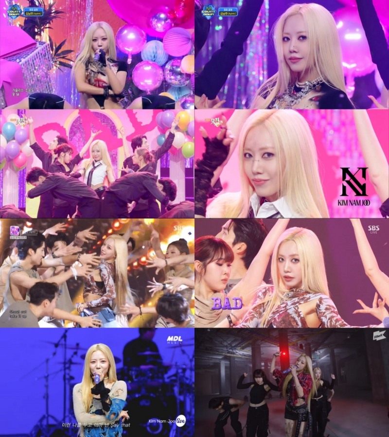 에이핑크 김남주, ‘BAD’ 첫 주 활동 성료…파워풀한 퍼포먼스→챌린지 ‘반응 핫’