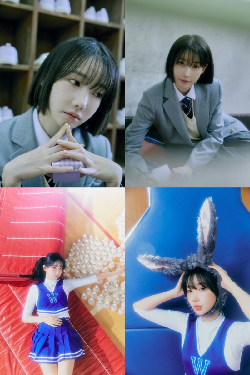 QWER 마젠타, 미니 1집 콘셉트 포토 공개…학창 시절 마니또로 변신