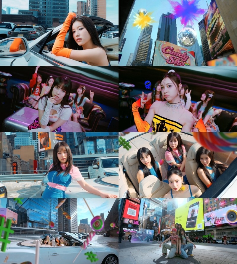 캔디샵, 데뷔곡 'Good Girl' 뮤직비디오 티저 공개…한 편의 하이틴 무비