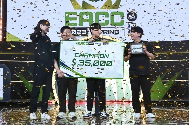 사진=지난 EACC(현 FC 프로 마스터즈) 서머에서 우승을 차지한 kt 롤스터(넥슨 제공).