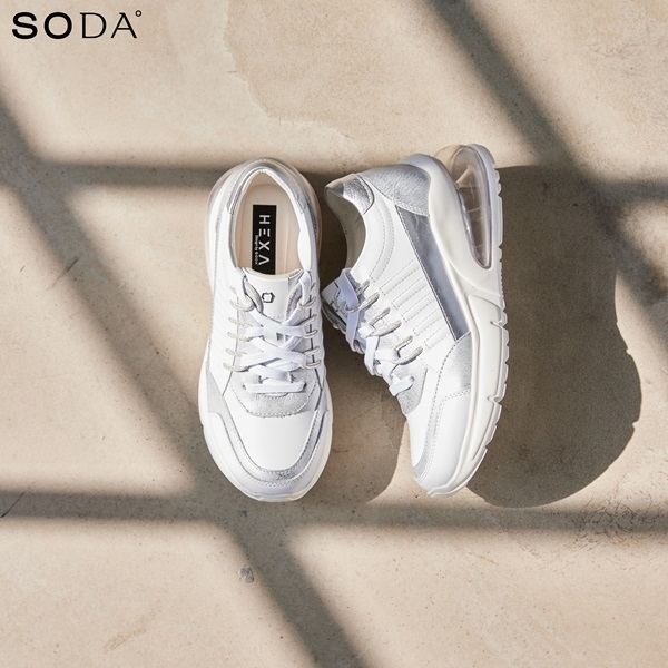 소다, 봄 시즌을 맞이하여 고급스러운 '헥사라인 스니커즈' 출시