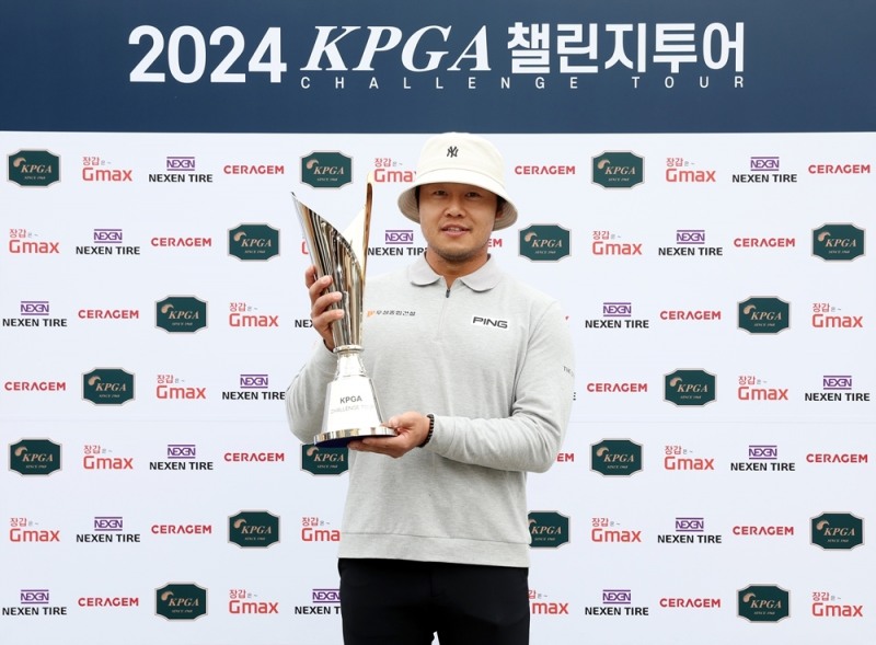 KPGA 챌린지투어 1회 대회 우승자 정선일 사진=KPGA