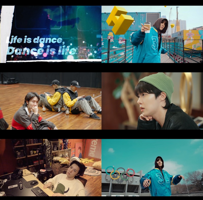 “난생 처음 따라하지 못한다는 걸 느껴” 제이홉의 스트리트 댄스 탐방기…다큐 ‘HOPE ON THE STREET’ 1화 공개