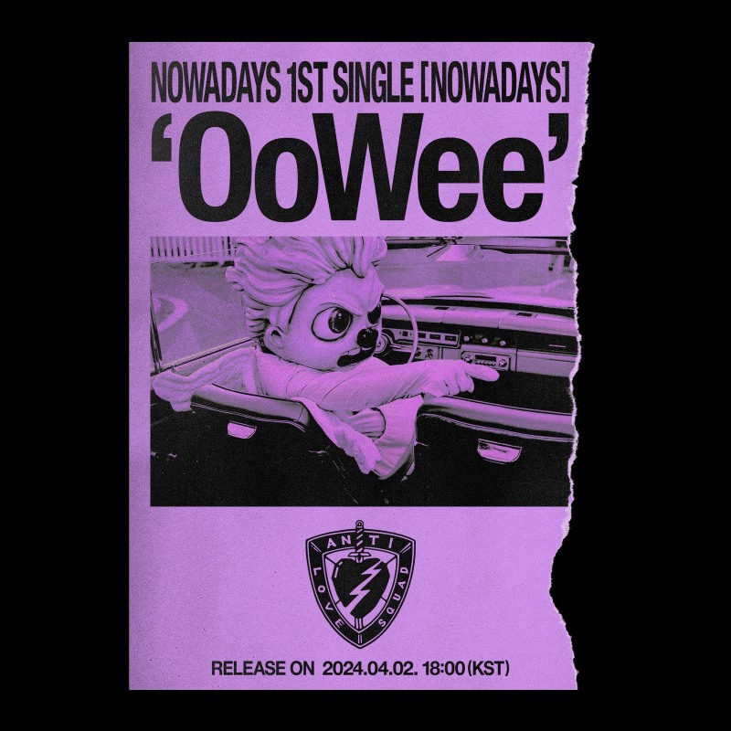NOWADAYS(나우어데이즈), 타이틀곡 ‘OoWee’ 티저 포스터 공개…이색 콘셉트 눈길