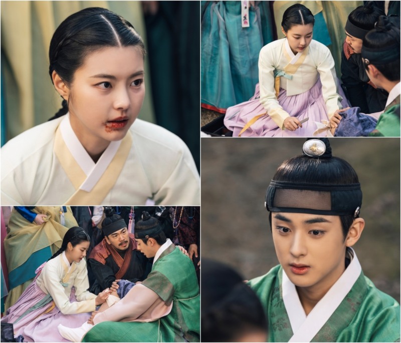 ‘세자가 사라졌다’ 홍예지X김민규, 구사일생 첫 만남 현장 공개…과연 무슨 일이?