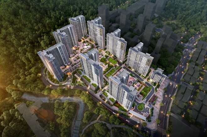 사송 롯데캐슬 조감도 / 사진=롯데건설 제공