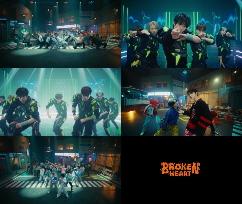 앰퍼샌드원, 신곡 ‘Broken Heart’ 퍼포먼스 뮤직비디오 공개…‘에너지 폭발’