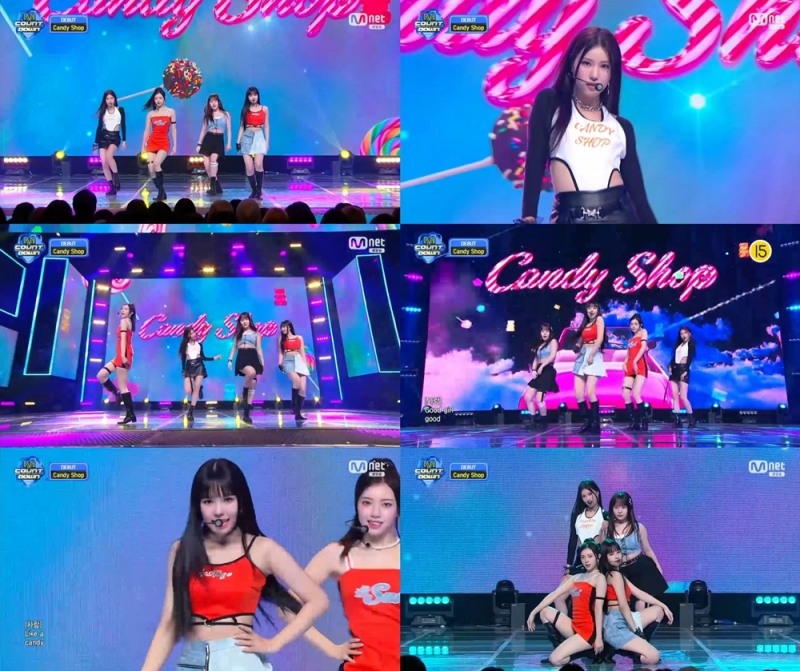 ‘엠카운트다운’ 캔디샵, ‘Good Girl’로 성공적 데뷔 무대…'스마일 춤'으로 강렬한 중독성 선사
