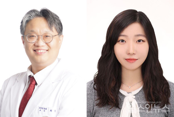 (왼쪽부터)고대안산병원이비인후·두경부외과최준교수(제브라피쉬중개의학연구소소장),제브라피쉬중개의학연구소한은정박사