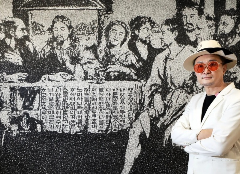 사진=구구 킴의 최후의 만찬 1000호 작품