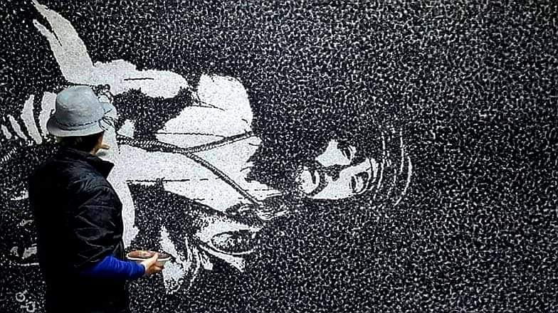 사진=구구 킴 성화 특별전 'I SEE YOU'展