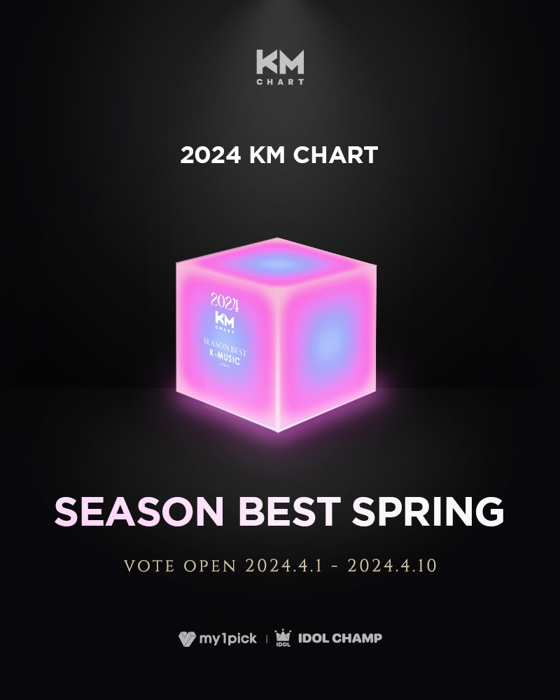 ‘2024 KM차트 시즌베스트 스프링’ 노미네이트 라인업 공개…NCT 127-임영웅-이찬원-플레이브 등 ‘쟁쟁’