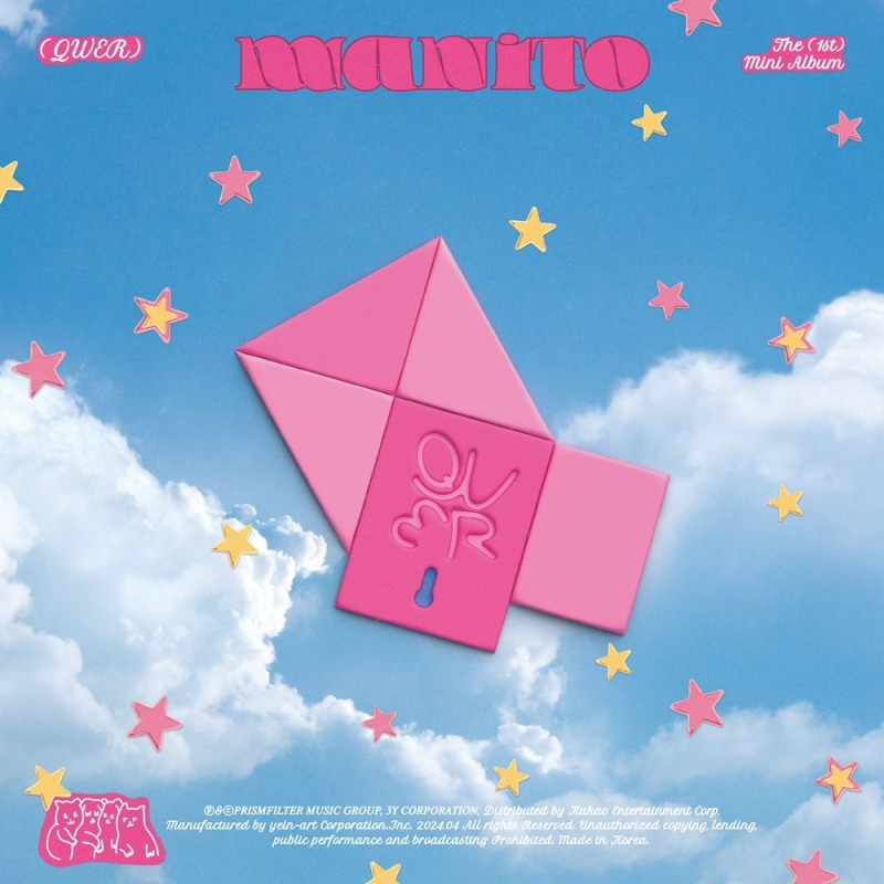 QWER, 1일 미니 1집 'MANITO' 발매…전 멤버 수록곡 작업 참여