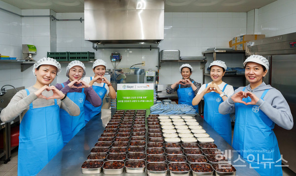 바이엘코리아리더십팀‘사랑의도시락’봉사활동진행