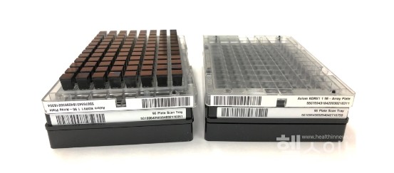 한국인유전체칩제품사진(재공:질병관리청)