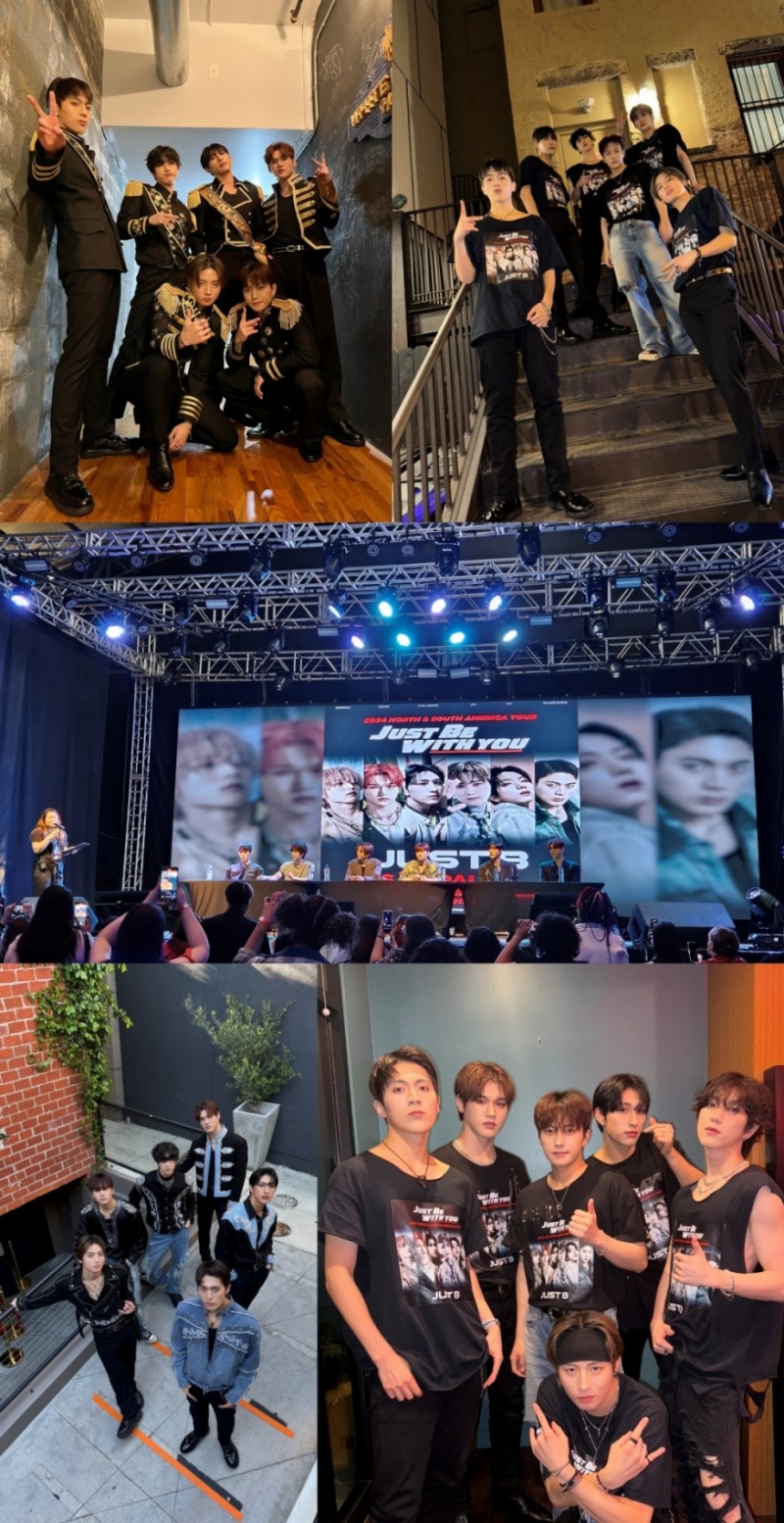 저스트비, 북남미 8개 도시 투어 성료…데뷔 이래 최대 규모 ‘팬심 접수 完’