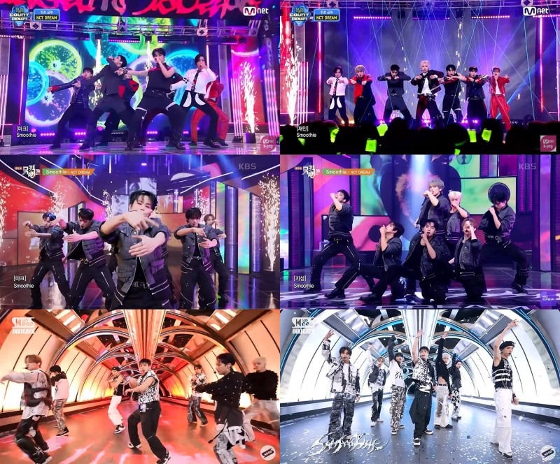 NCT DREAM, 신곡 ‘Smoothie’ 퍼포먼스 화제…‘차원이 다른 실력+짙어진 매력’