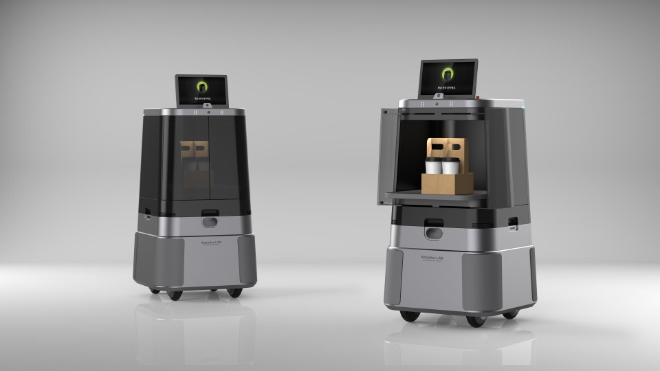 현대차·기아는 3일 배송 로봇 ‘DAL-e Delivery’ 로봇의 새로운 디자인 이미지와 숏폼(short-form) 영상을 공개했다. / 사진=현대차·기아 제공