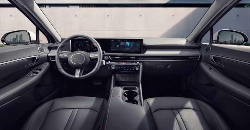 사진=쏘나타 택시 내장