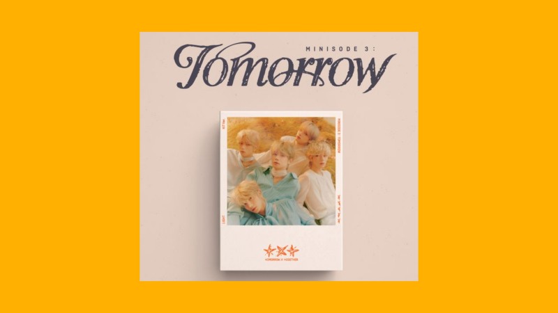 투모로바이투게더(TXT)의 미니 6집 〈minisode 3: TOMORROW〉 / 디자인=webdailyK