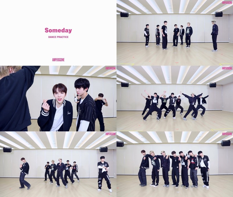 앰퍼샌드원, ‘Someday’ 안무 영상 공개…‘청량한 멜로디+사랑스러운 매력’