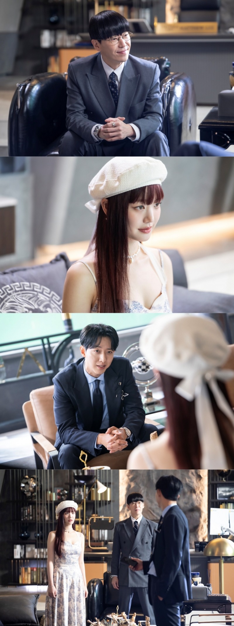 ‘7인의 부활’ 이유비X이정신, 의미심장 눈빛 교환…아슬아슬 텐션 '궁금증 ↑'