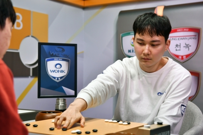 사진=정규리그 1위팀 원익의 주장인 박정환 9단