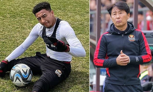 린가드와 김기동 감독