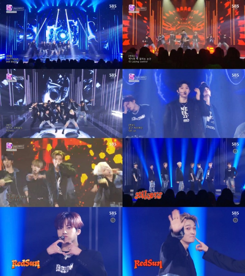 ‘인기가요’ 싸이커스, ‘레드 선’ 무대 선사…‘강렬한 비트+거침없는 퍼포먼스’