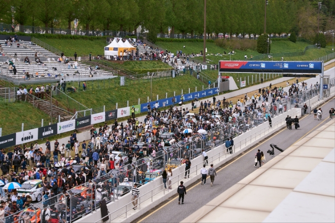 오네(O-NE) 슈퍼레이스 챔피언십 현장 모습